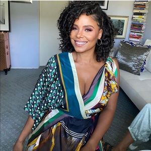 Zara printed silk dress limited edition